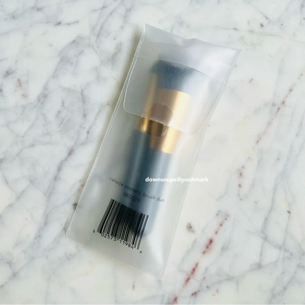 CARLUCCE Cosmetic Brush Duo